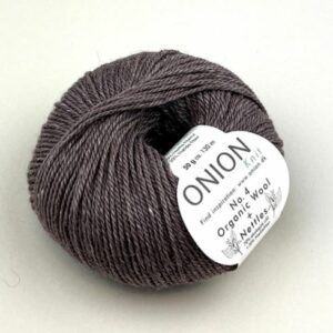 Onion No.4 Organic Wool+Nettles - mørk pudder (nr 32)