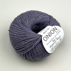 Onion No.4 Organic Wool+Nettles - lavendel lilla (nr 37)