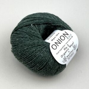 Onion No.3 Organic Wool+Nettles - flaskegrøn (nr 06)