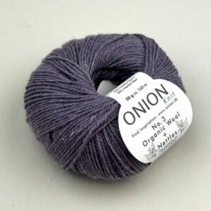Onion No.3 Organic Wool+Nettles - lys lilla (nr 07)