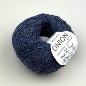 Onion No.3 Organic Wool+Nettles - blå (nr 10)