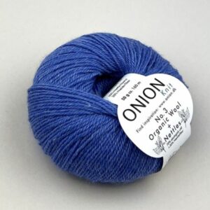 Onion No.3 Organic Wool+Nettles - himmelblå (nr 13)