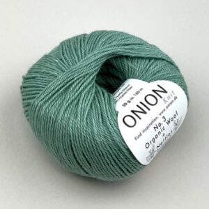 Onion No.3 Organic Wool+Nettles - lys grøn (nr 14)