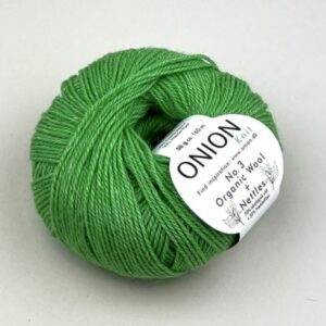 Onion No.3 Organic Wool+Nettles - græsgrøn (nr 20)