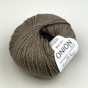 Onion No.3 Organic Wool+Nettles - sand (nr 23)