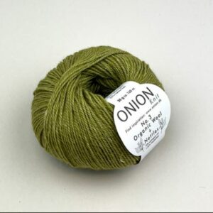 Onion No.3 Organic Wool+Nettles - olivengrøn (nr 27)