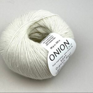 Onion Soft Organic Wool+Nettles - råhvid (nr 01)