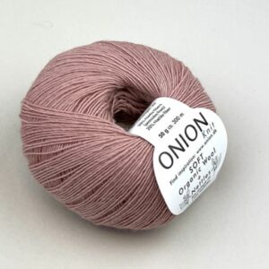 Onion Soft Organic Wool+Nettles - laks (nr 04)