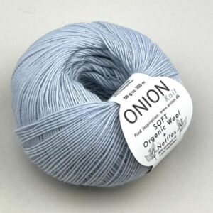 Onion Soft Organic Wool+Nettles - lys grå (nr 06)