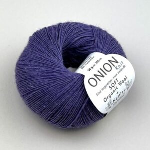Onion Soft Organic Wool+Nettles - lilla (nr 37)