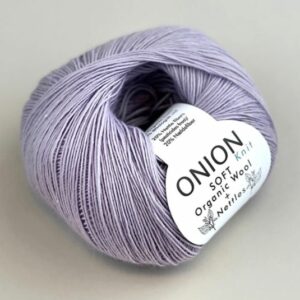 Onion Soft Organic Wool+Nettles - pastel lilla (nr 38)