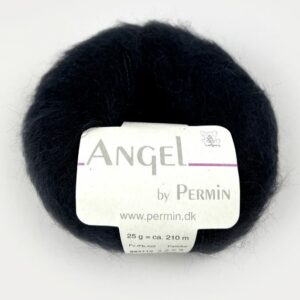 Angel mohair - Sort (nr 10)
