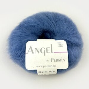 Angel mohair - Jeans blå (nr 49)