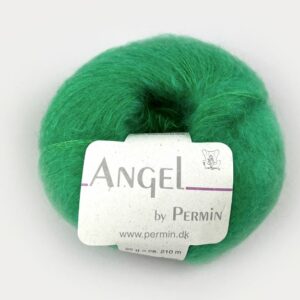 Angel mohair - Sports grøn (nr 90)