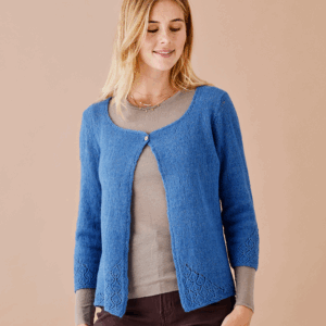 Trøje med hulmønster (nr 890115)