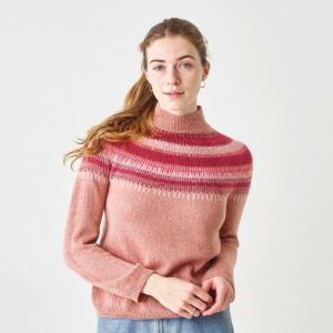 Bluse m/rundt bærestyk (nr 890406)