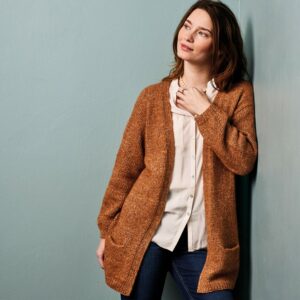 Cardigan med lommer (nr 892503)