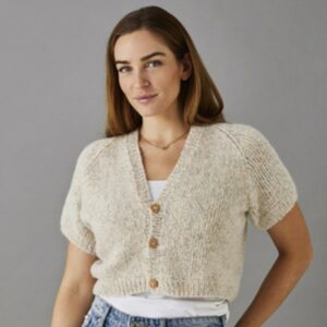 Kort raglancardigan (nr 892513)