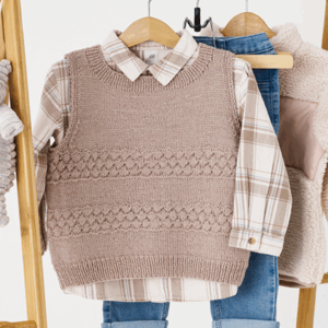 Vest med sømandsbobler (nr 892810)