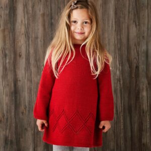 Kjole med hul mønster (nr 892816)