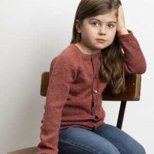 Cardigan med snoninger (nr 791462)