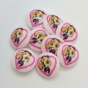 Plasthnappar Píla - 15mm