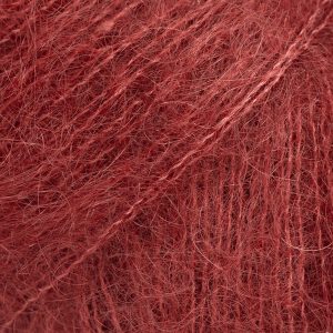 Drops Kid-Silk - rauðbrúnn (nr 68)