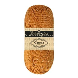 Scheepjes Catona Shine - ginger gold (nr 383G)