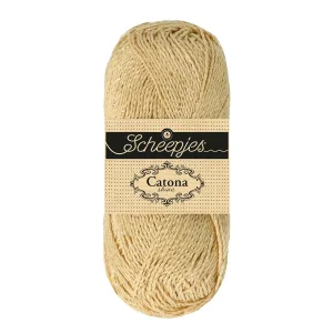 Scheepjes Catona Shine - english tea gold (nr 404G)