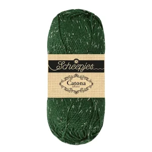 Scheepjes Catona Shine - fir silver (nr 525S)