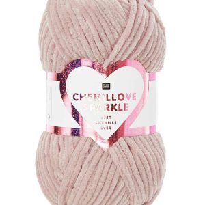 Creative Chenillove Sparkle - smokey pink (nr 008)
