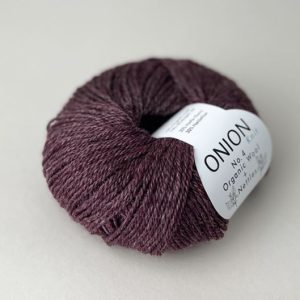 Onion No.4 Organic Wool+Nettles - efterårsbær (nr 41)
