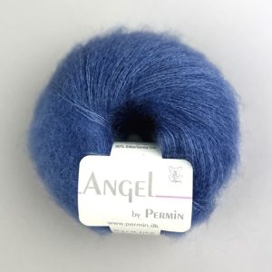 Angel mohair - kornblomst (nr 118)