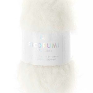 Ricorumi Furry Furry - hvítur (nr 01)