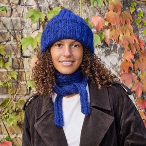 Ribhue og tørklæde i Vera (nr 892521)