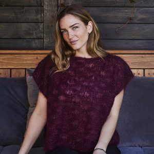 Top med bølgemønster (nr 893002)