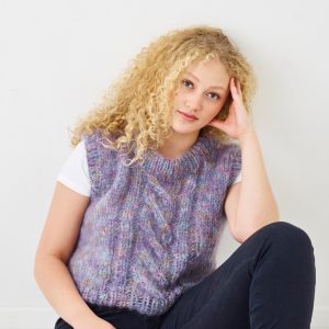 Vest med snoning (nr 893181)