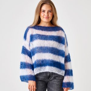 Sweater med striber (nr 893295)