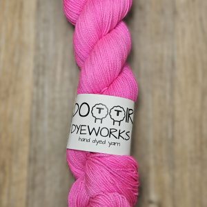 Pink Laces - Dottir Dyeworks Glit