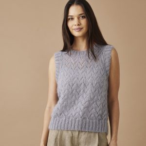 Vest med hulmønster (nr 8941119)