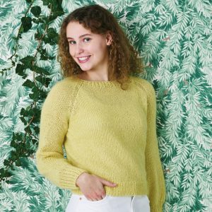 Raglanbluse med Angel (nr 894189)