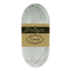 Scheepjes Catona 50g - pebble grey (nr 076)