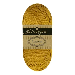 Scheepjes Catona 50g - golden wheat (nr 118)