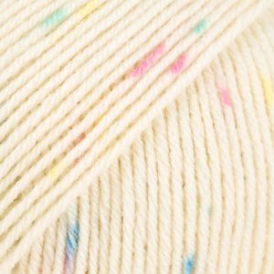 Drops Baby Merino Print - konfettikrem (nr 106)
