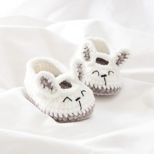 Ricorumi Crochet Kit "Barnaskór" - kanína