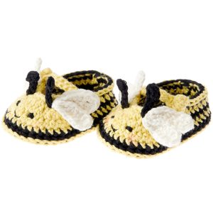 Ricorumi Crochet Kit "Barnaskór" - Býfluga