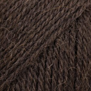 Drops Alpaca mix - dökkt kaffi (nr 9051)