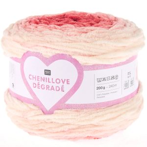 Creative Chenillove Dégrade - red (nr 03)